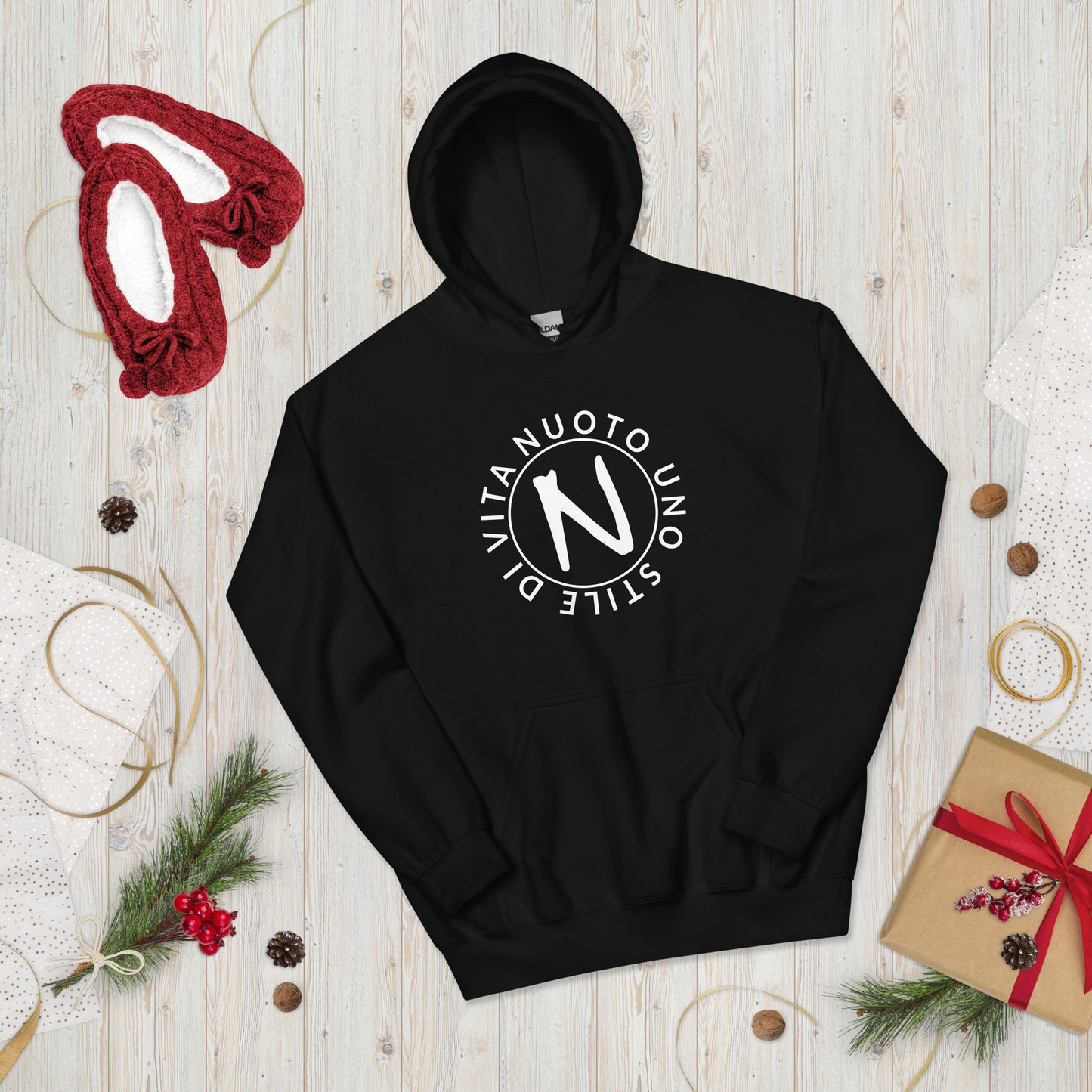 Felpa con cappuccio - Nuotounostiledivita
