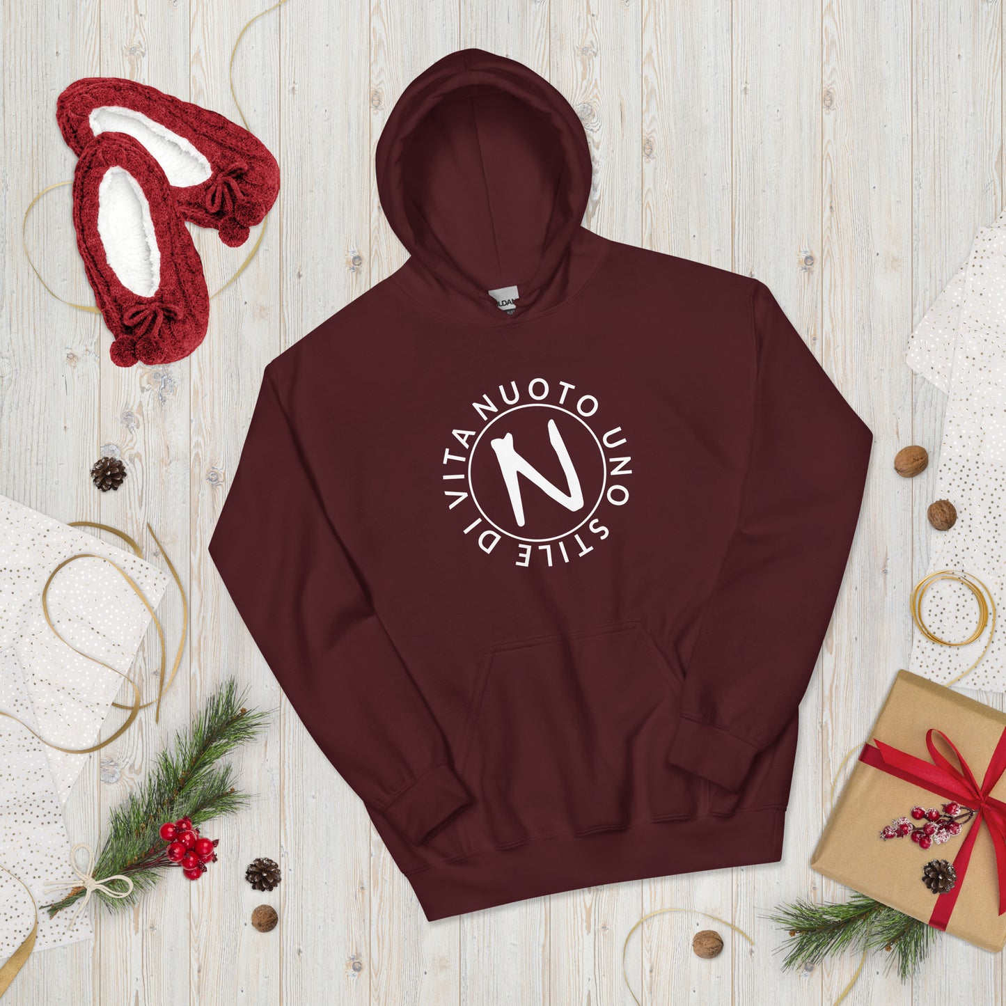 Felpa con cappuccio - Nuotounostiledivita