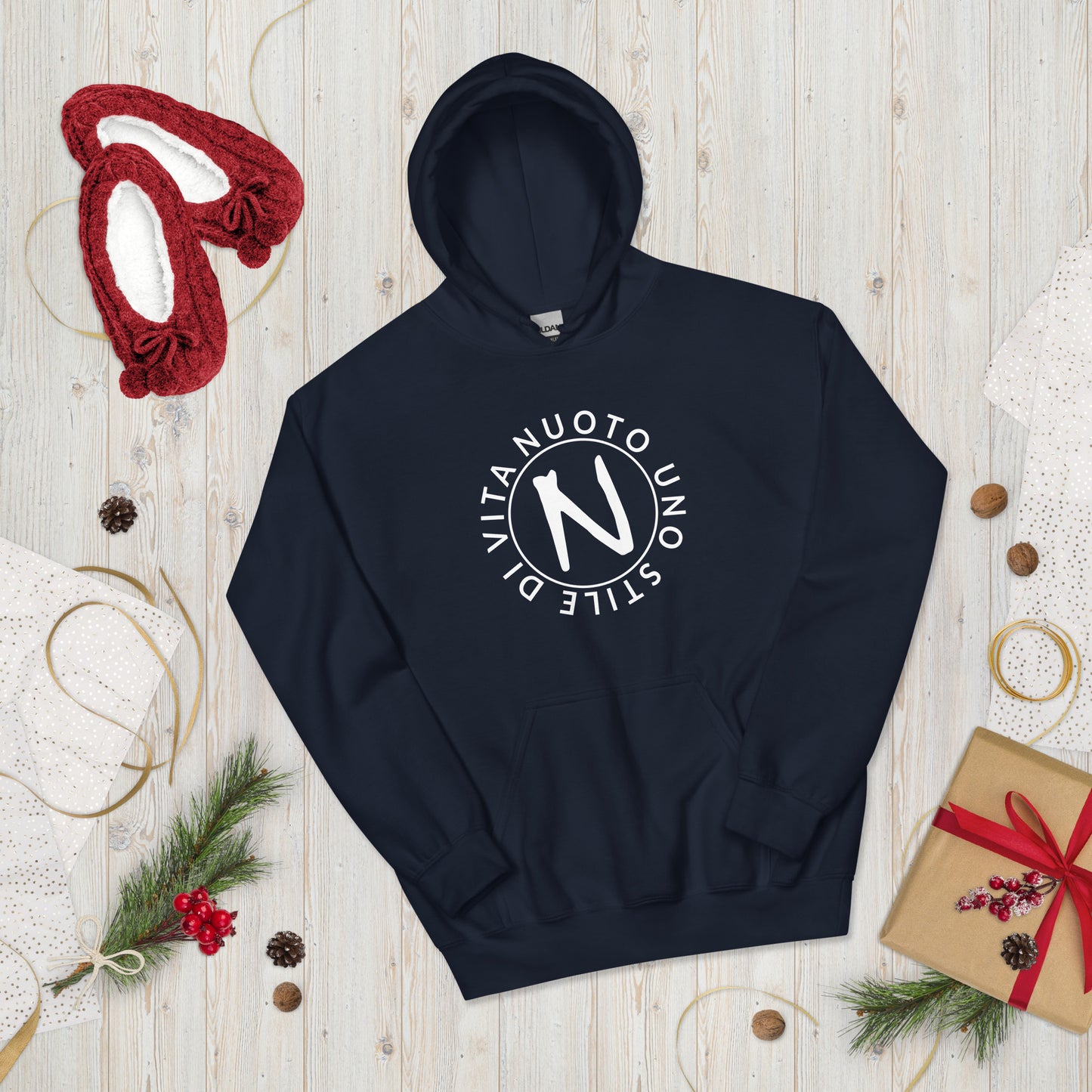 Felpa con cappuccio - Nuotounostiledivita